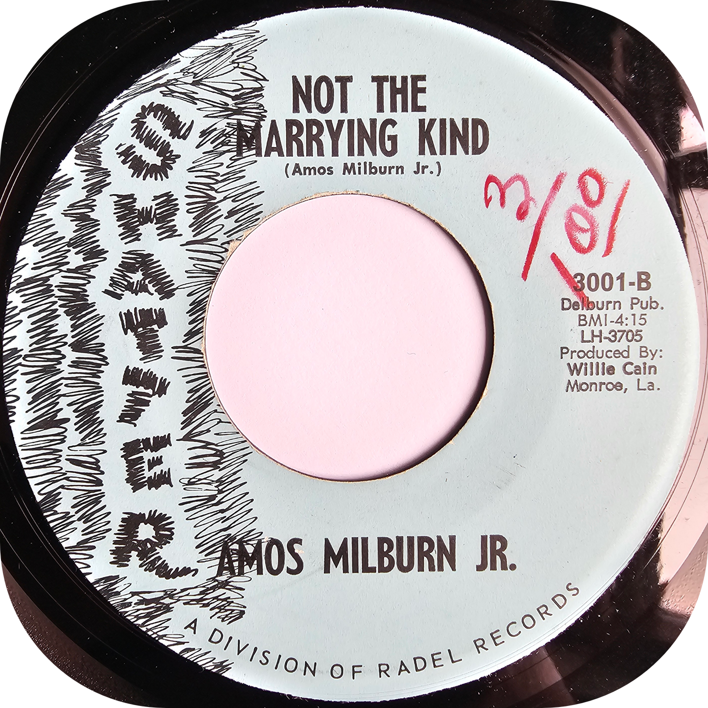 Amos Milburn JR - I Don't Want To Go - Shatter