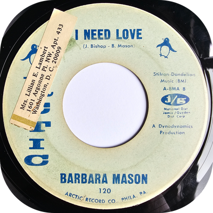 Barbara Mason - Bobby, Is My Baby - Arctic