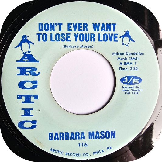 Barbara Mason - Don't Ever Want To Lose Your Love - Arctic