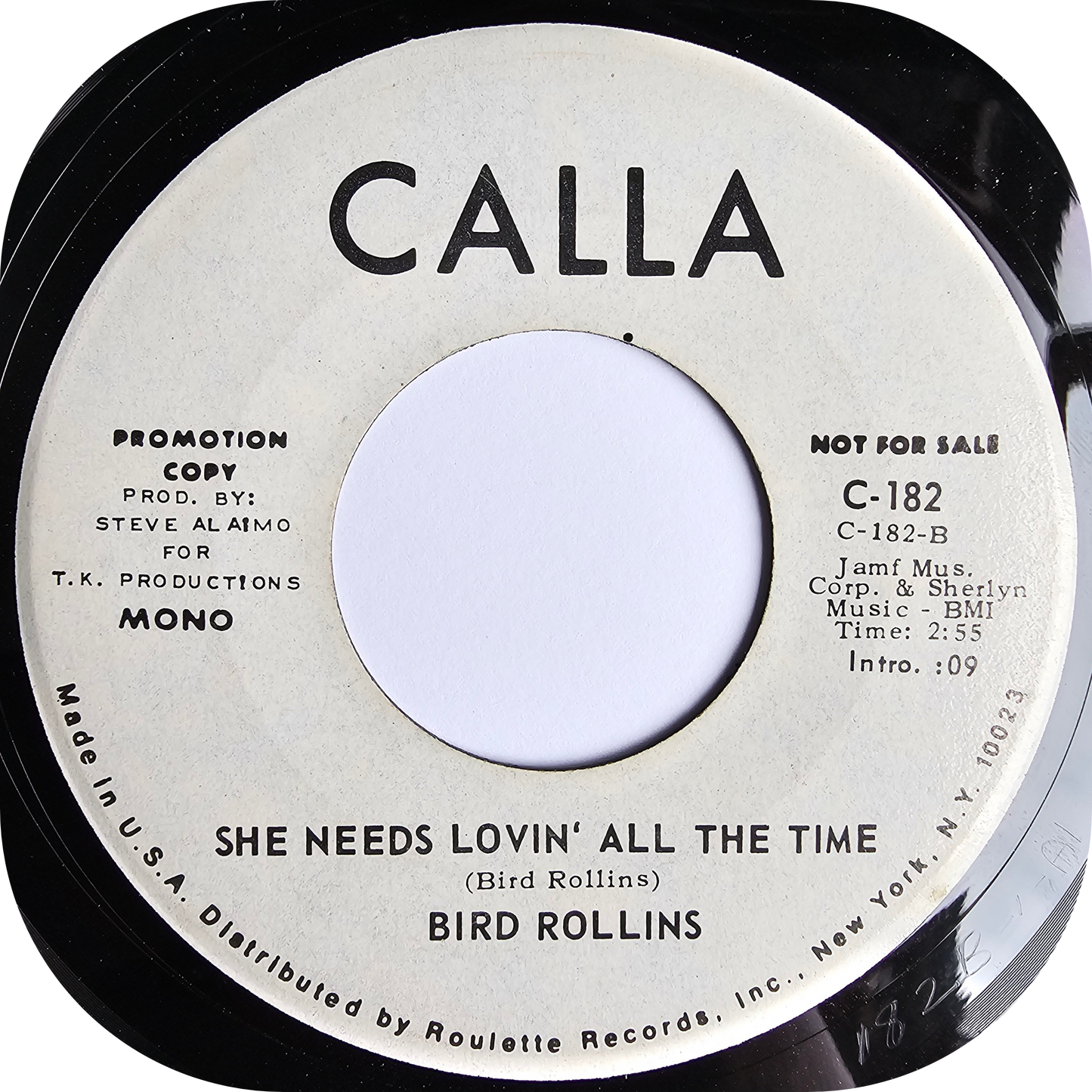 Bird Rollins - Love Man From Carolina - Calla DEMO