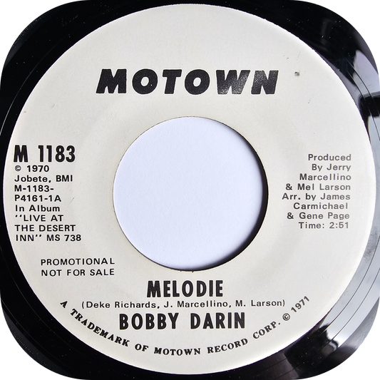 Bobby Darin - Melodie - Motown DEMO