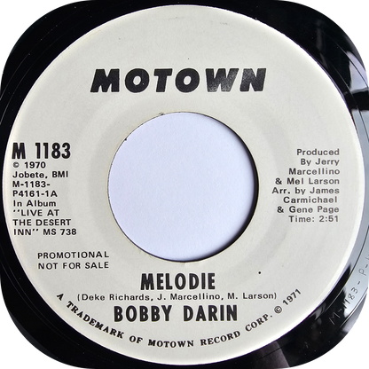 Bobby Darin - Melodie - Motown DEMO