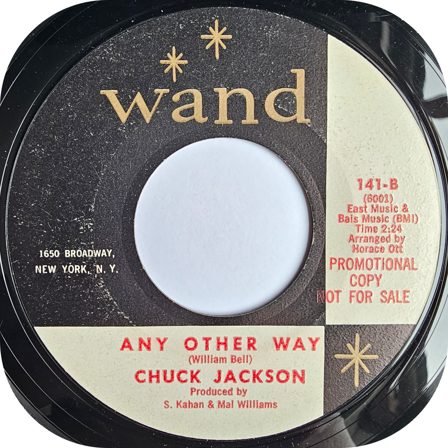 Chuck Jackson - Any Other Way - Wand DEMO