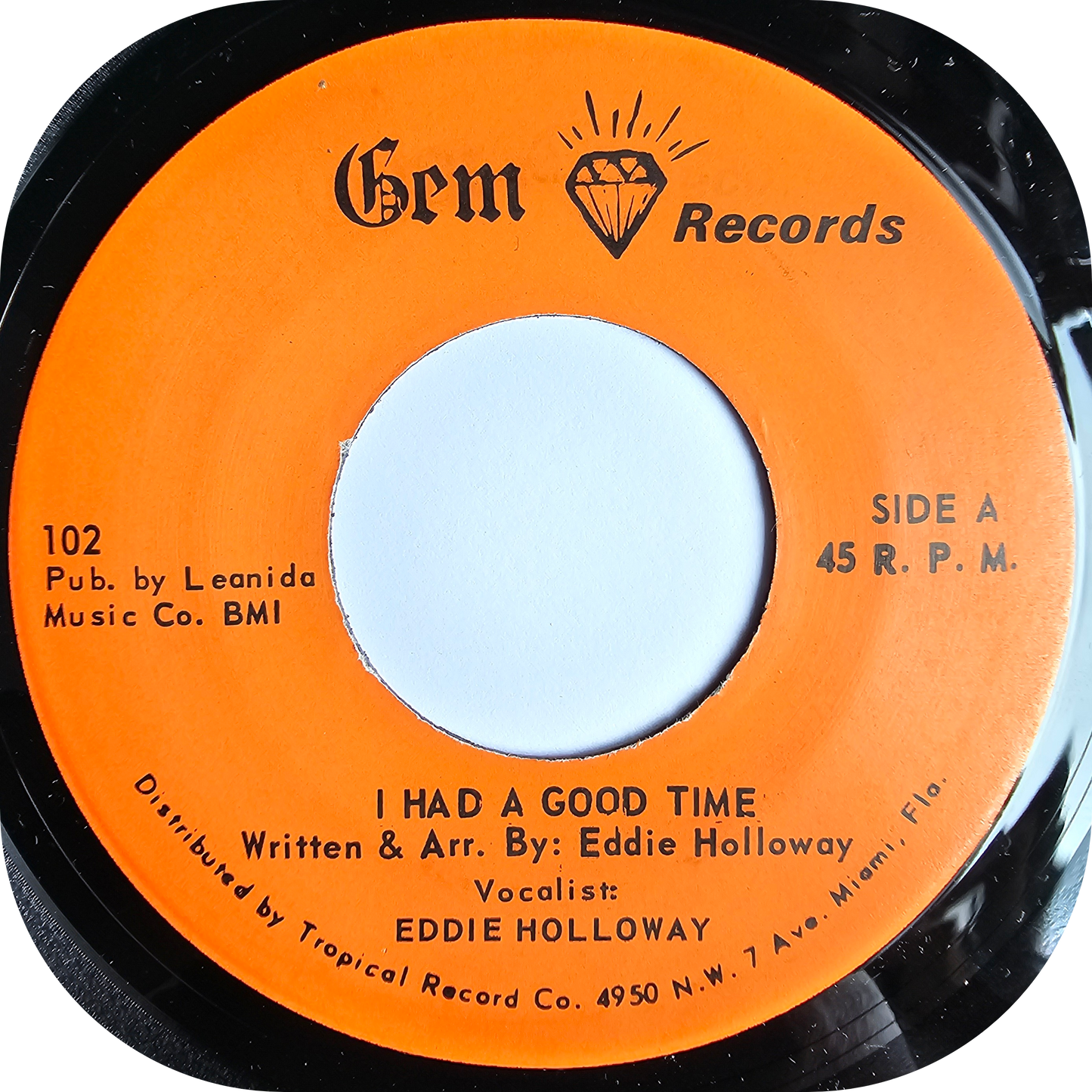 Eddie Holloway - I'm Standing By - Gem