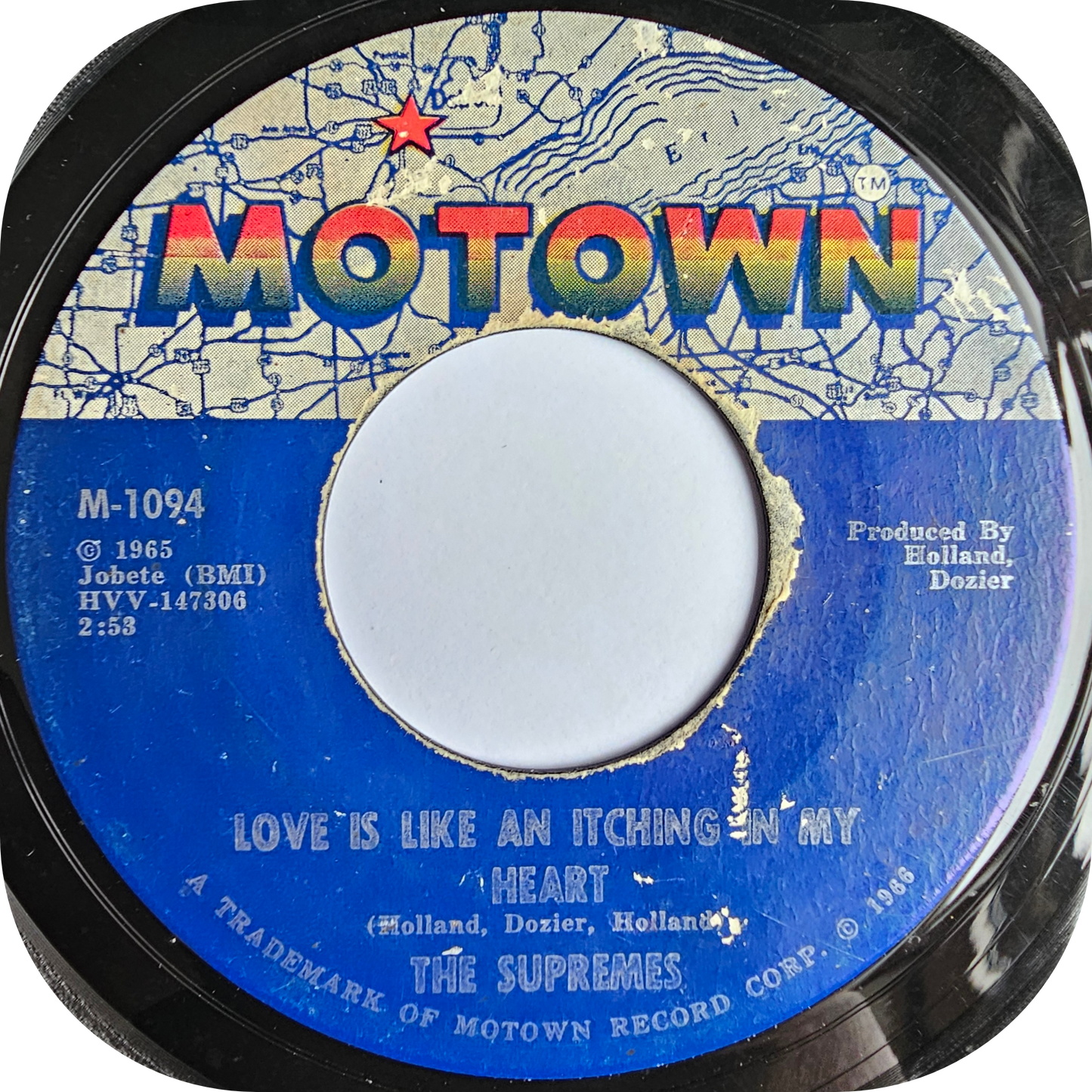Supremes, The - Love Is Like And Itching In My Heart - Motown