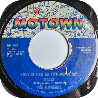 Supremes, The - Love Is Like And Itching In My Heart - Motown