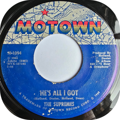 Supremes, The - Love Is Like And Itching In My Heart - Motown