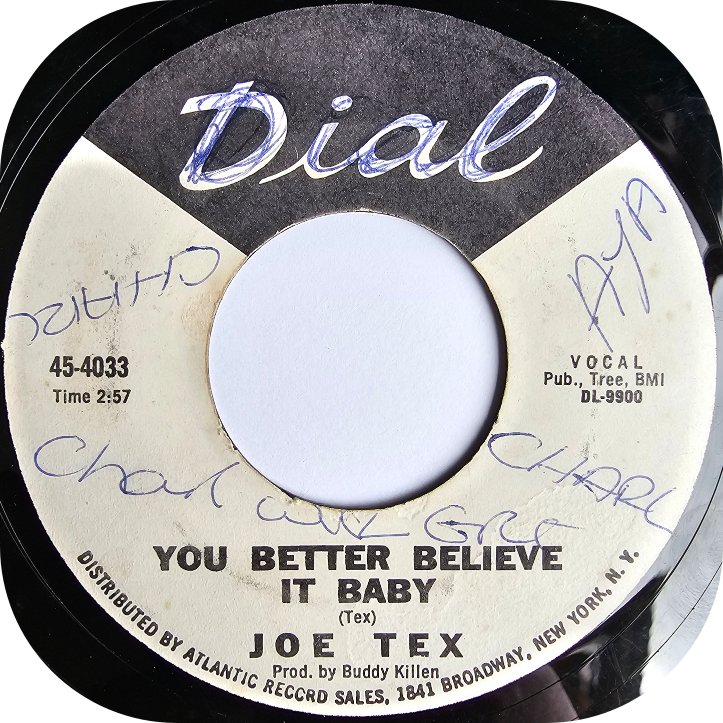 Joe Tex - You Better Believe It Baby - Dial