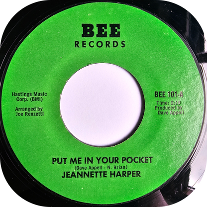 Jeanette Harper - Put Me In Your Pocket - Bee