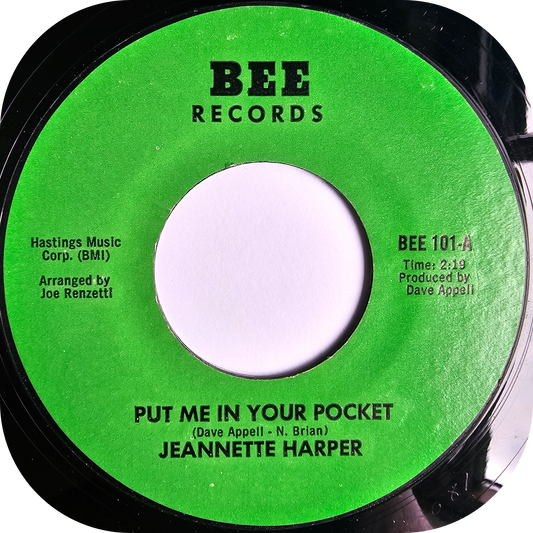 Jeanette Harper - Put Me In Your Pocket - Bee