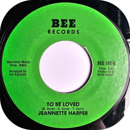Jeanette Harper - Put Me In Your Pocket - Bee