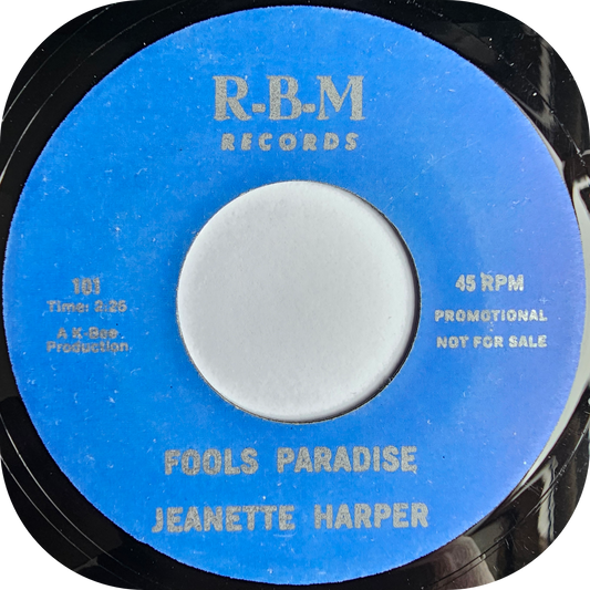 Jeanette Harper - Fools Paradise - RBM