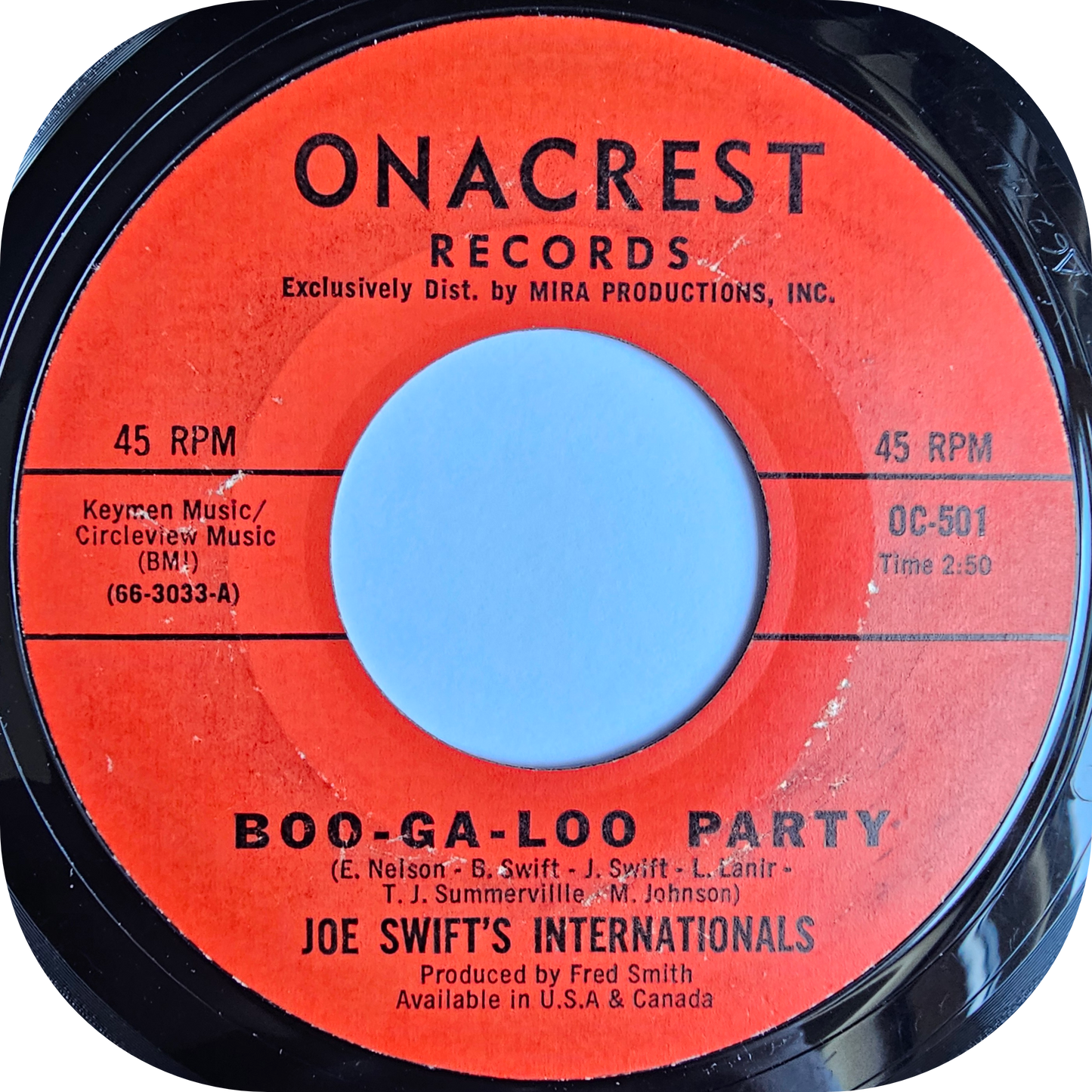 Joe Swifts Internationals - Boo-Ga-Loo Party - Onacrest