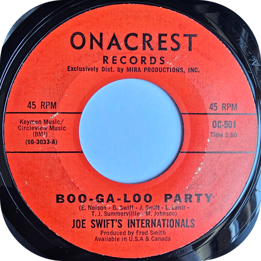 Joe Swifts Internationals - Boo-Ga-Loo Party - Onacrest