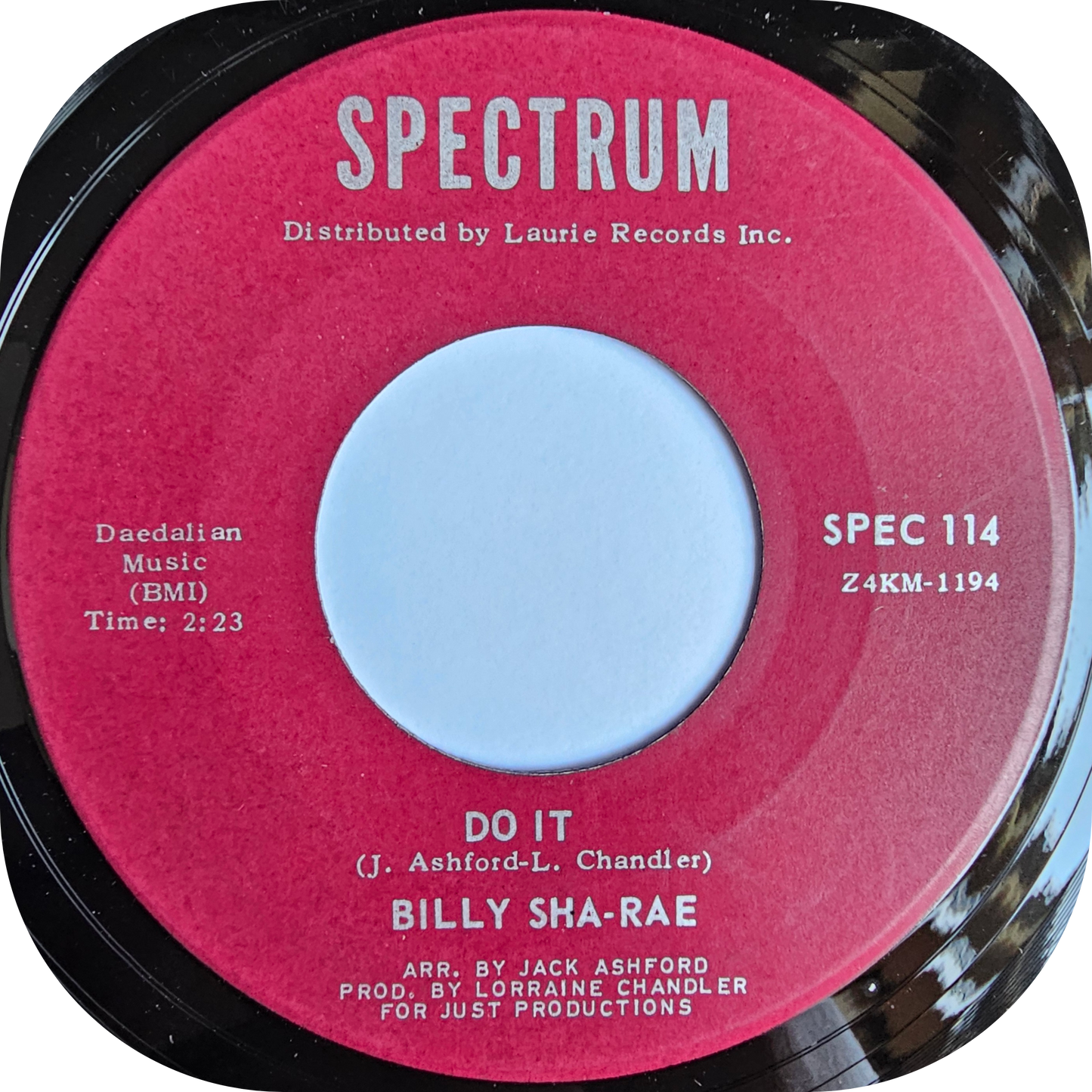 Billy Sha Rae - Do It - Spectrum