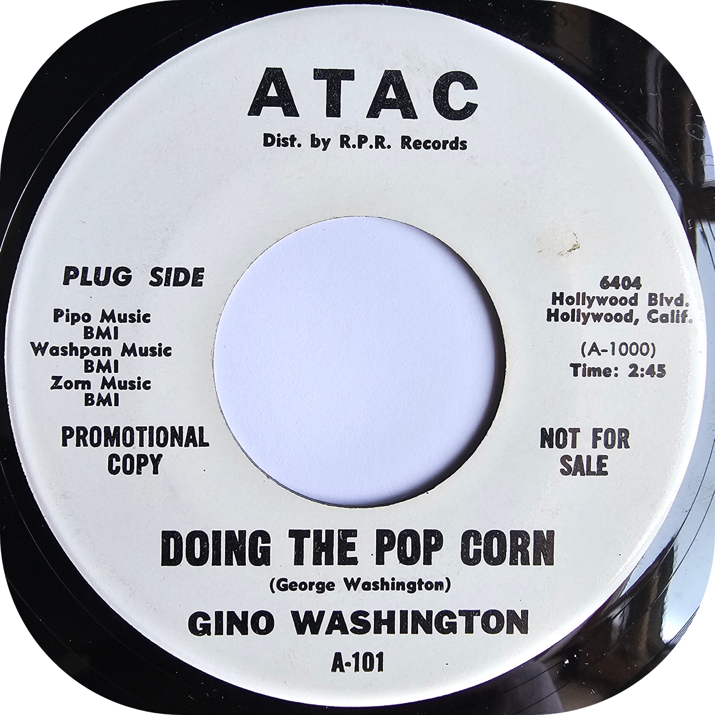 Gino Washington - Doing The Pop Corn - Atac DEMO