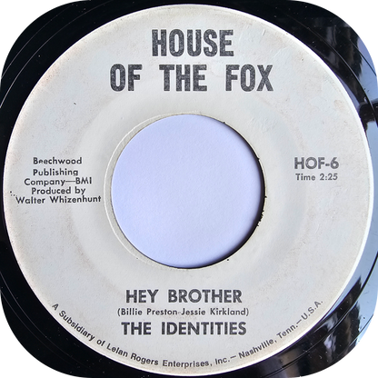Identities, The - When Love Slips Away - House Of The Fox