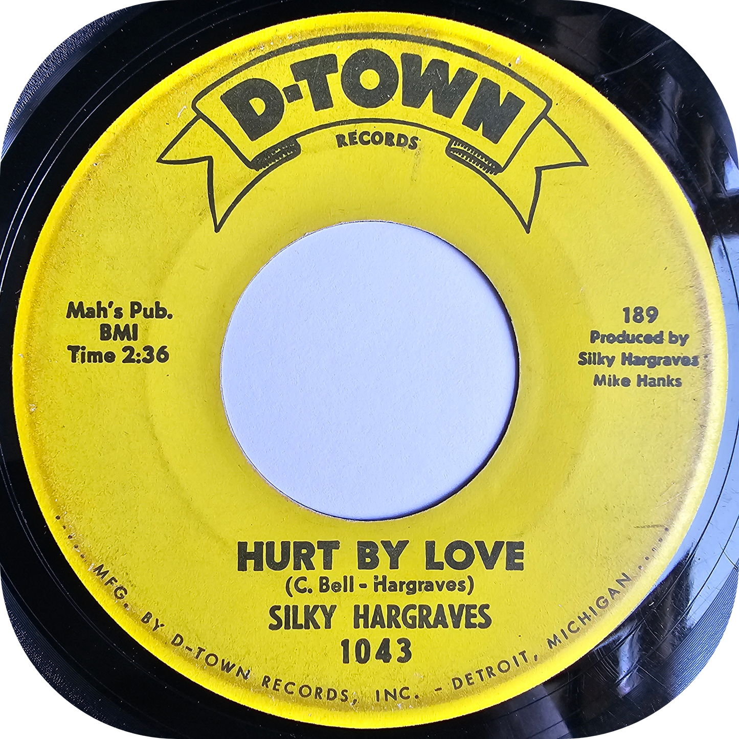 Silky Hargraves - Hurt By Love - D Town