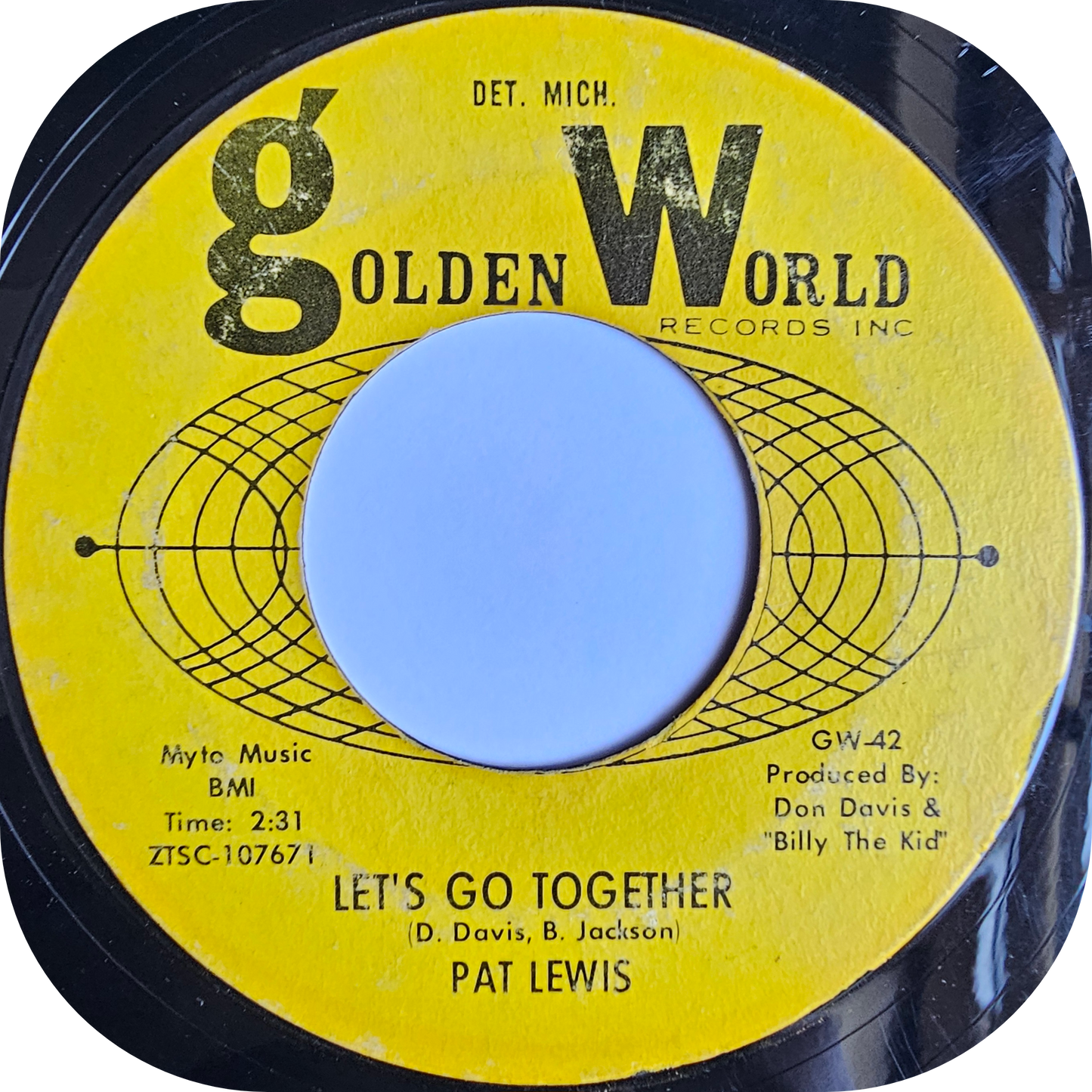 Pat Lewis - Can't Shake It Loose - Golden World