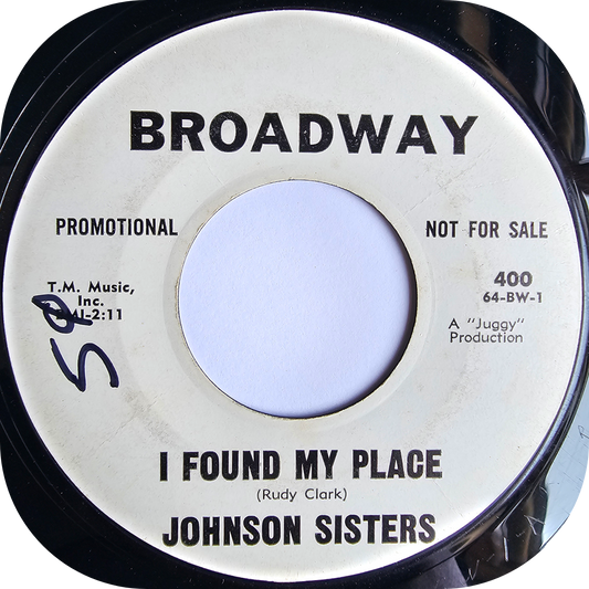 Johnson Sisters - I Found My Place - Broadway DEMO