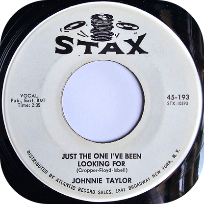 Johnnie Taylor - Just The One I've Been Looking For - Stax DEMO