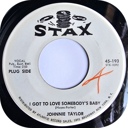 Johnnie Taylor - Just The One I've Been Looking For - Stax DEMO