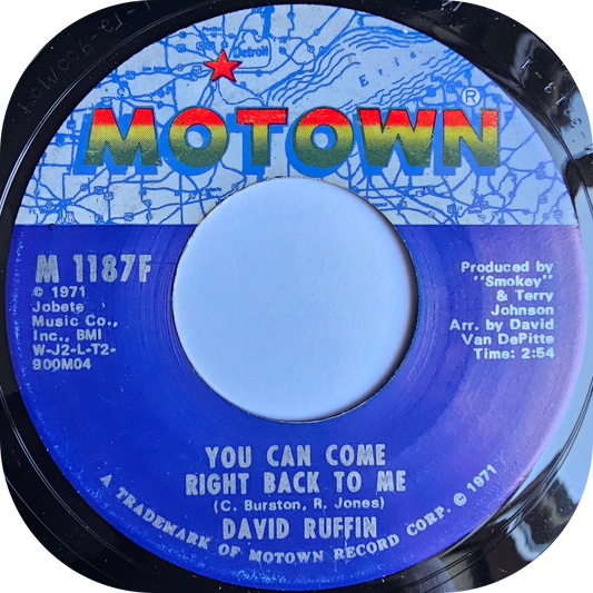 David Ruffin - You Can Come Right Back To Me - Motown