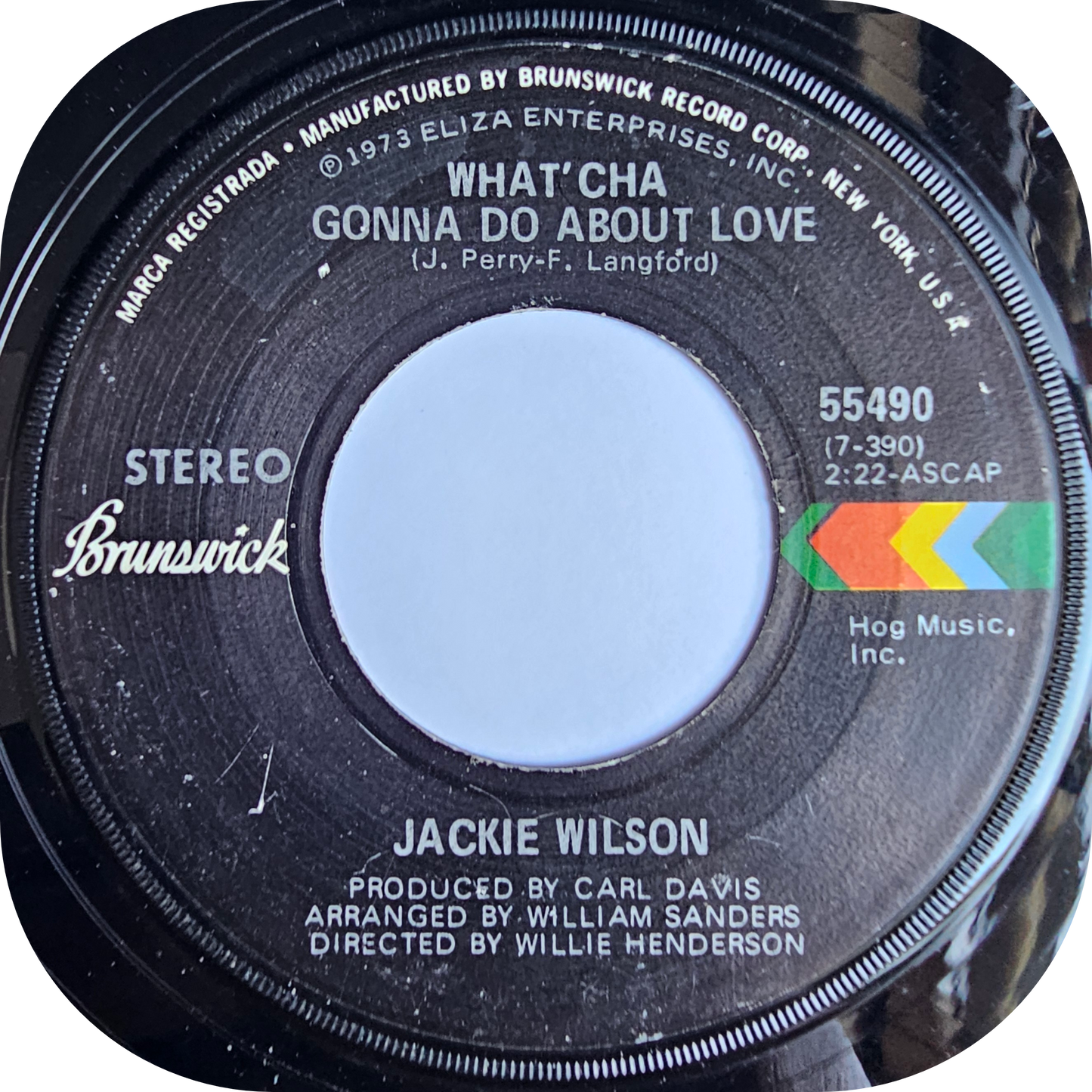 Jackie Wilson - What'cha Gonna Do About Love - Brunswick