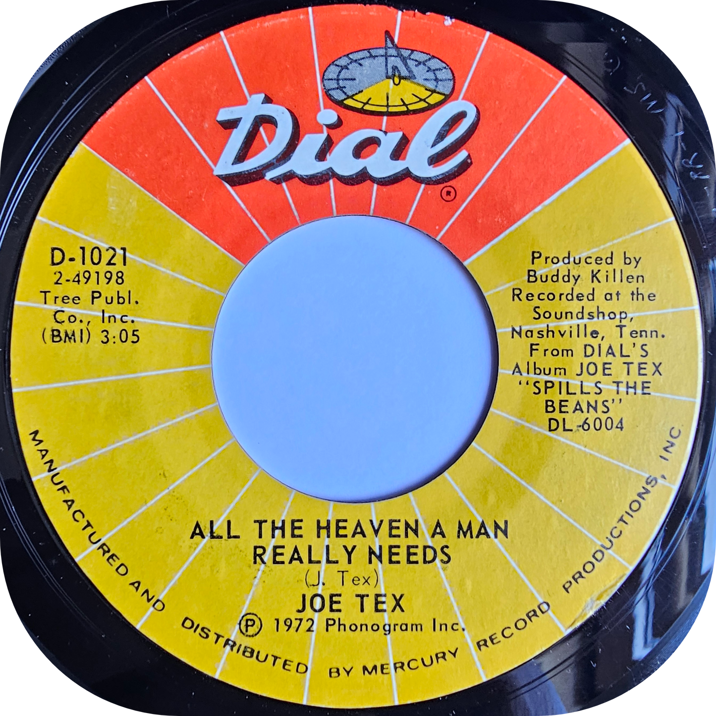Joe Tex - All The Heaven A Man Really Needs - Dial