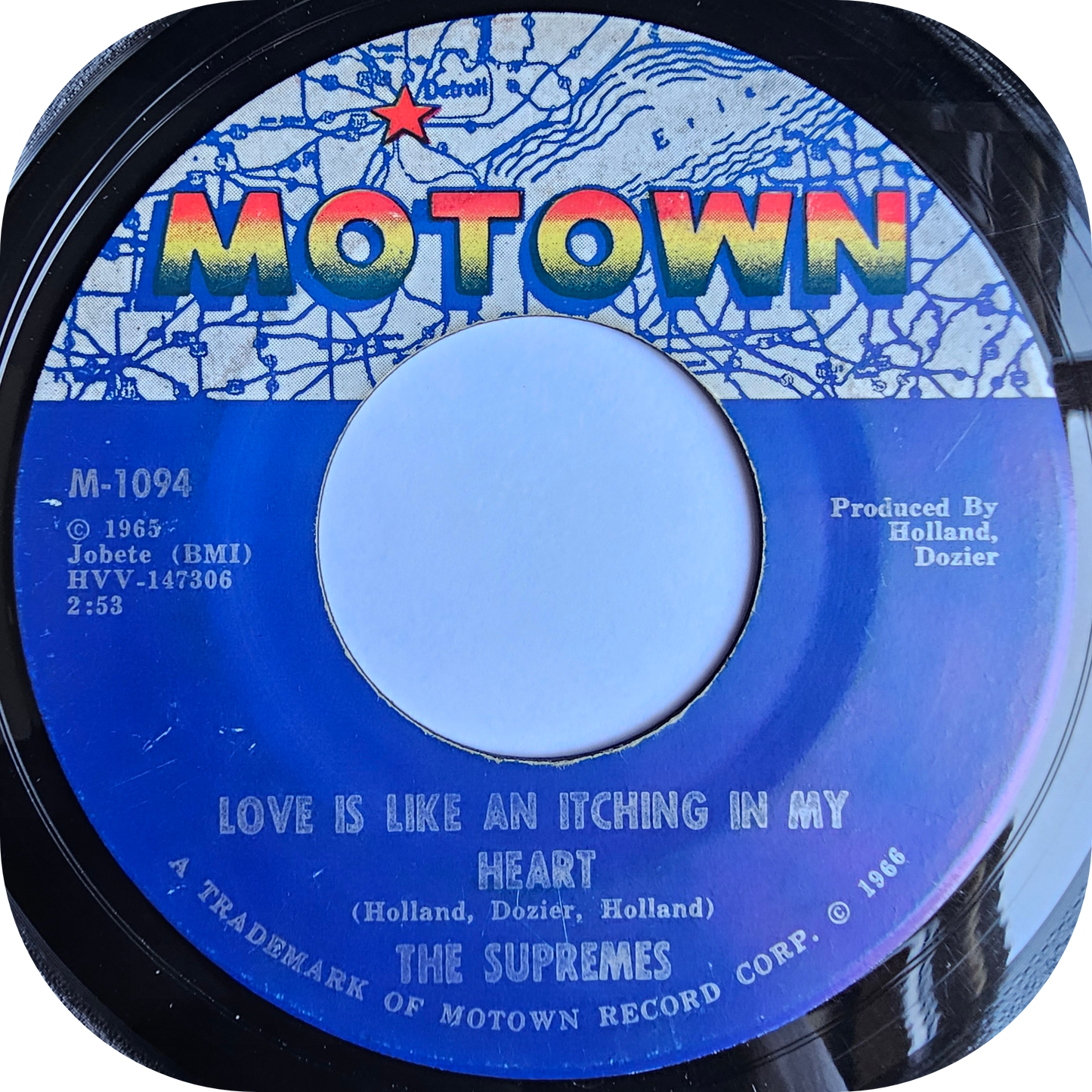 Supremes, The - Love Is Like An Itching In My Heart - Motown