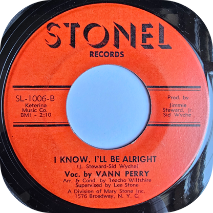 Vann Perry - I'm Not Particular - Stonel