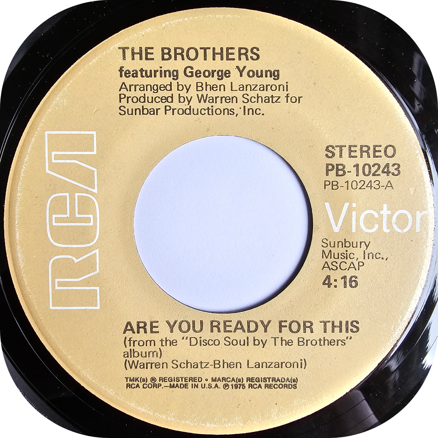 Brothers, The - Are You Ready For This - RCA