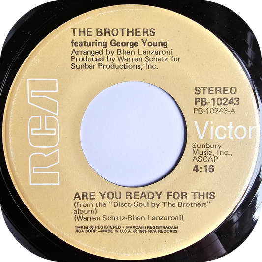 Brothers, The - Are You Ready For This - RCA
