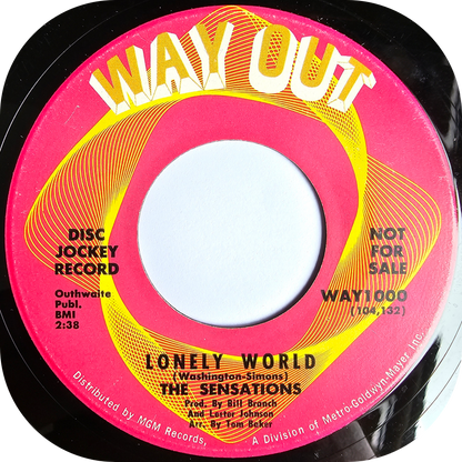 Sensations, The - Lonely World - Way Out DEMO