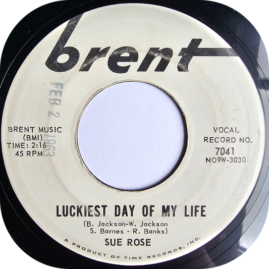 Sue Rose - Luckiest Day Of My Life - Brent DEMO