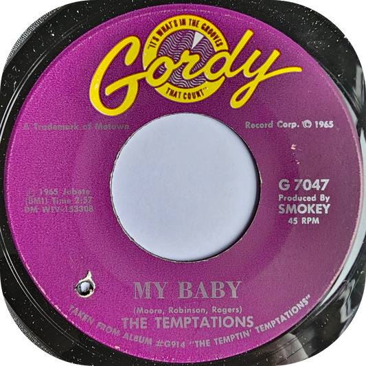 Temptations, The - My Baby - Gordy