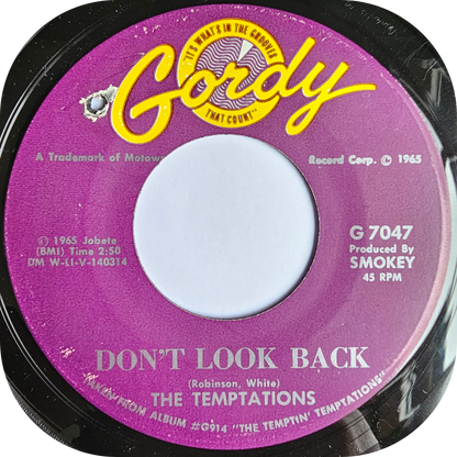 Temptations, The - My Baby - Gordy
