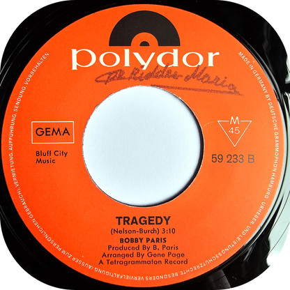 Bobby Paris - Per-So-Nal-Ly - Polydor