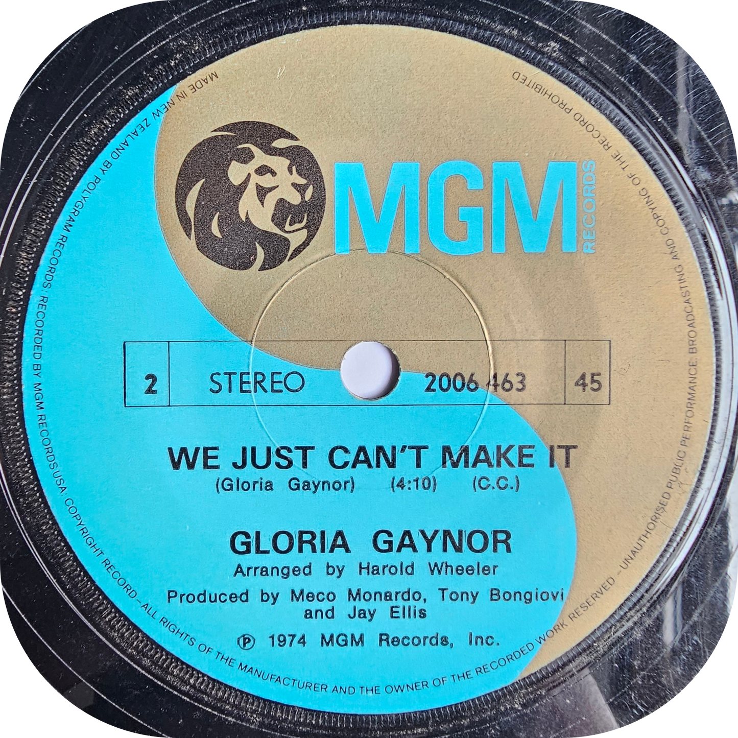 Gloria Taylor - Never Can Say Goodbye - MGM