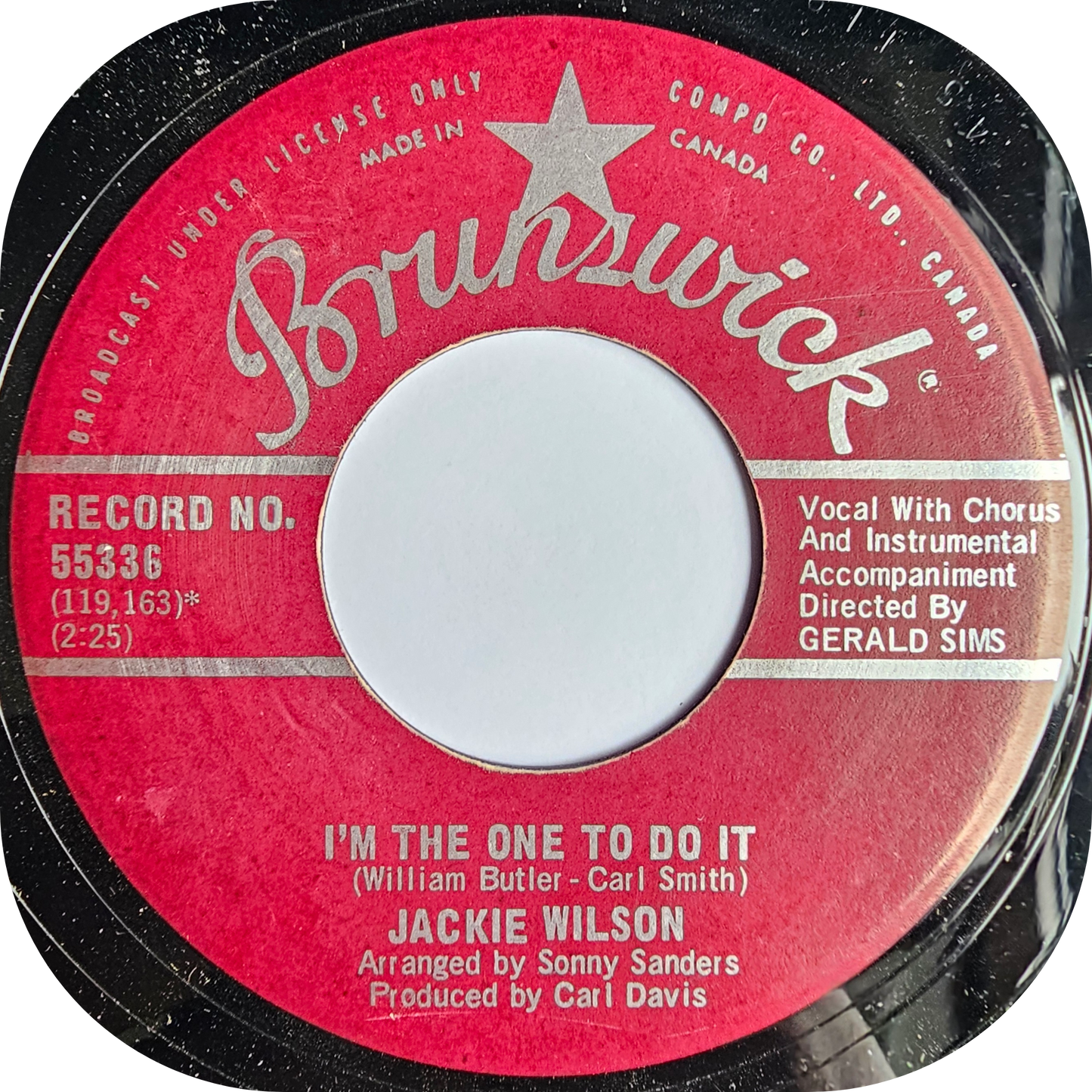 Jackie Wilson - I'm The One To Do It - Brunswick