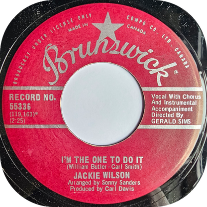 Jackie Wilson - I'm The One To Do It - Brunswick