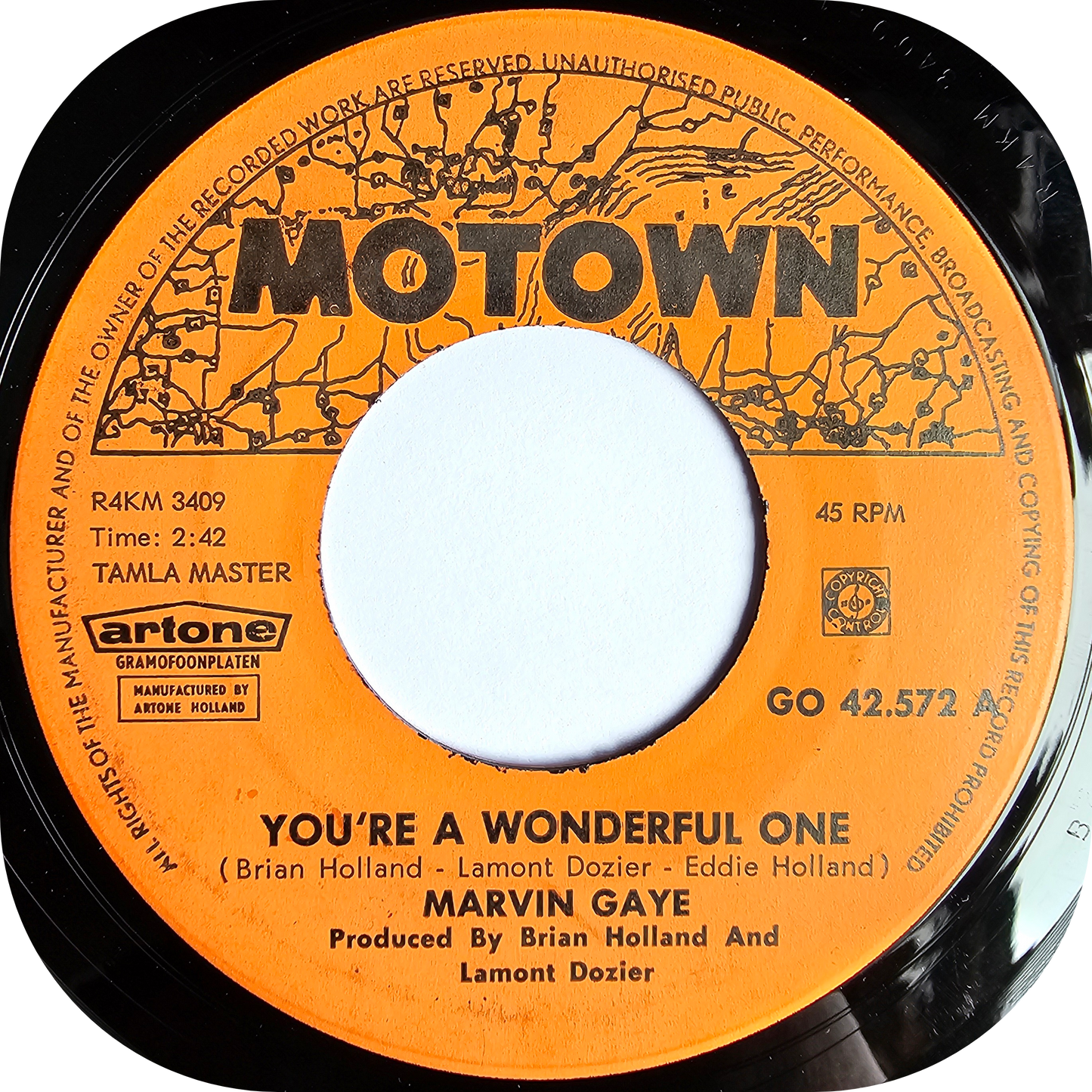 Marvin Gaye - You're A Wonderful One - Motown