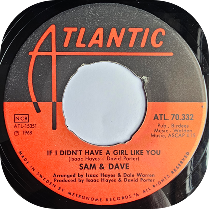 Sam & Dave - Everybody Got To Believe In Somebody - Atlantic