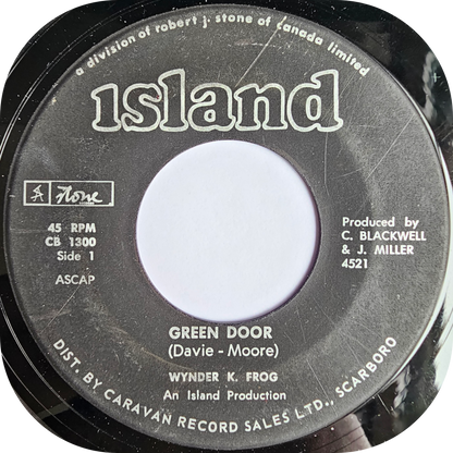 Wynder K Frog - Green Door - Island