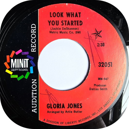 Gloria Jones - Look What You Started - Minit DMEO
