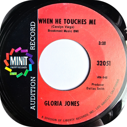 Gloria Jones - Look What You Started - Minit DMEO