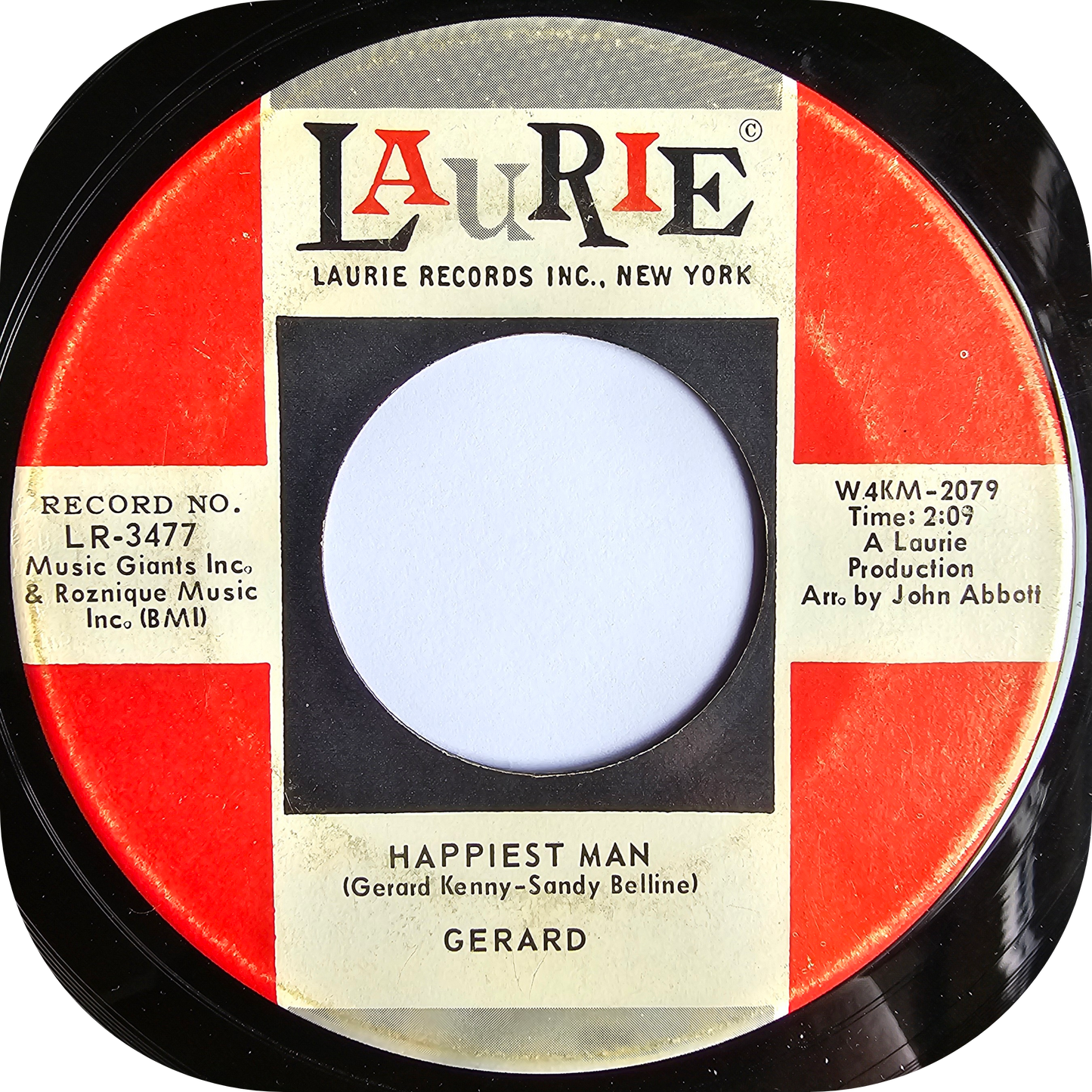 Gerard - Happiest Man - Laurie
