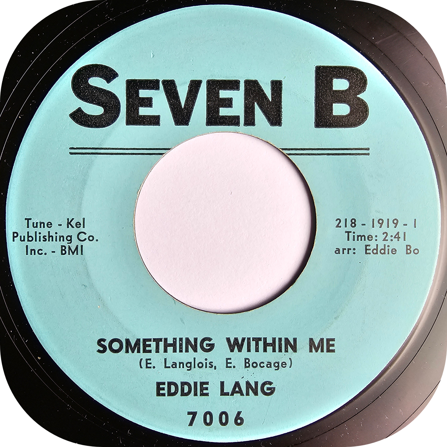 Eddie Lang - Something Within Me - Seven B