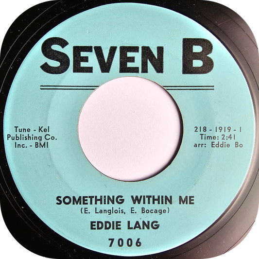 Eddie Lang - Something Within Me - Seven B
