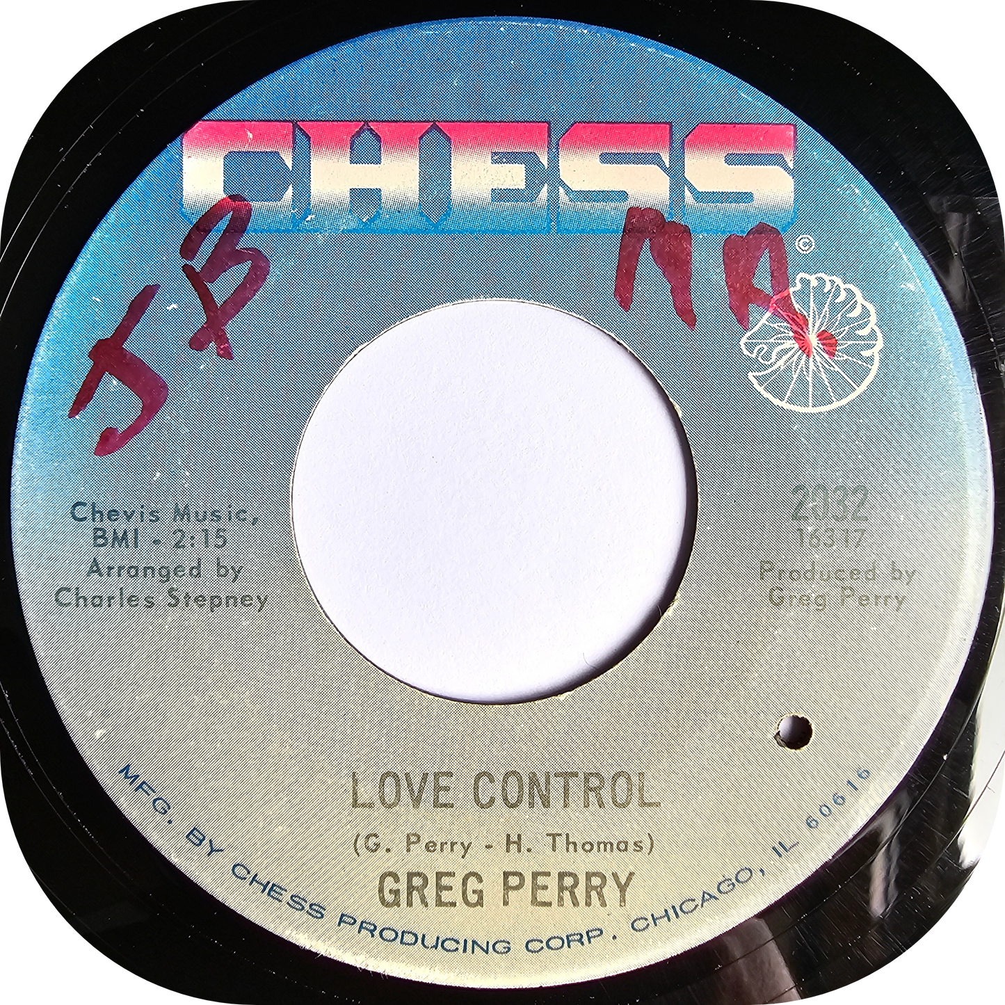 Greg Perry - Love Control - Chess